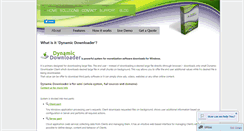 Desktop Screenshot of dynamic-downloader.com